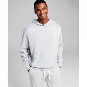 And Now This Mens Heather Grey Knit Pullover Hoodie MMT040359 Small NWT